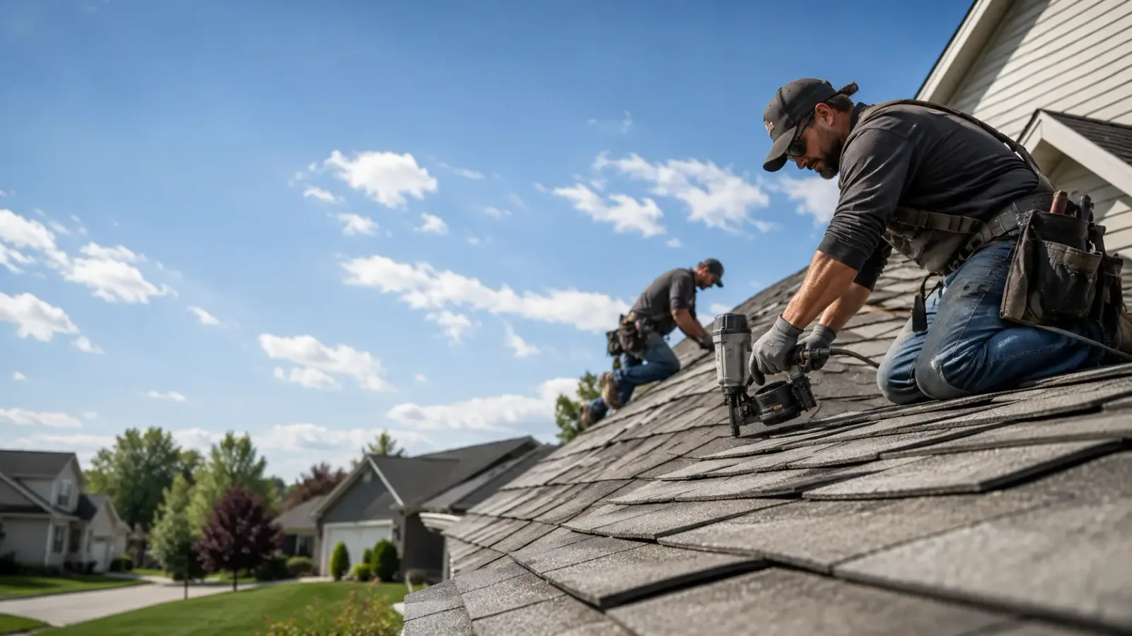 Storm Damage Roof Repair in Fredonia, PA near me